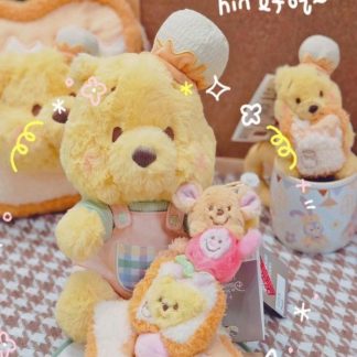 Global Disney Shanghai Disney Spring Picnic Pooh/Pooh and Chicken Series/Pink Bee Pooh/Matcha/Snow White Pooh/Maple Leaf Pooh/Sakura Pooh