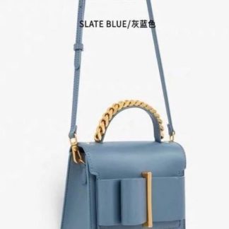 CHARLES & KEITH Metal chain shoulder bag with bow, same style as Girls' Generation's Taeyeon