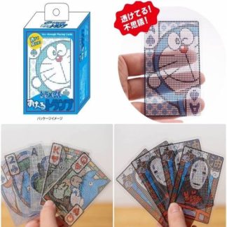 Japanese transparent playing cards, 5 types available: My Neighbor Totoro/Doraemon/Hidden Girl/Corner Creature